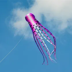 Großer Oktopus - Drachen - aufblasbar - mit Leine - 15m / 23m / 30m