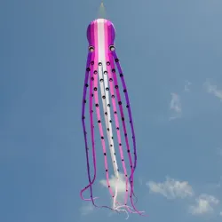 Großer Oktopus - Drachen - aufblasbar - mit Leine - 15m / 23m / 30m