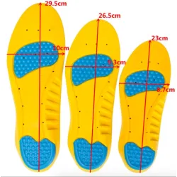 Sports / orthopedic insoles - arch support - memory foam padsFeet