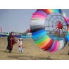 Colorful rainbow with spider - large kite - 2.5mKites