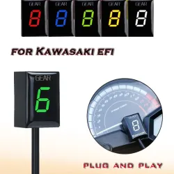 Ganganzeige - Motorrad-Geschwindigkeitsanzeiger - Ganganzeigehalter - wasserdicht - für Kawasaki