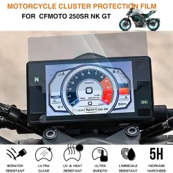 Motorrad-Cluster Displayschutzfolie - Anti-Kratz-Folie - für CFMOTO 250SR / 250NK / 300NK / 400 GT / 650 GT