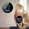 LIGE - Smart Watch - Farbdisplay - Full Touch - Fitnesstracker - Blutdruck - Wasserdicht - Unisex