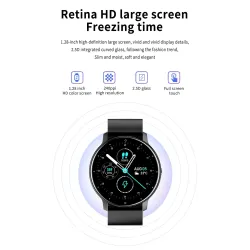 Smart Watch - full touch screen - fitness tracker - blood pressure - waterproof - Bluetooth - Android IOSSmart-Wear