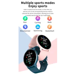 Smart Watch - full touch screen - fitness tracker - blood pressure - waterproof - Bluetooth - Android IOSSmart-Wear