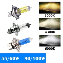 Halogenbirne - H7 - H4/9003/HB2 Hi/Lo - 12V - Auto-/Motorrad-Scheinwerferlampe