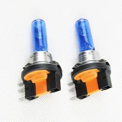 Auto-Halogenlampe - H15 - 6000K kaltweiß - 12V 15/55W - TFL - 2 Stück