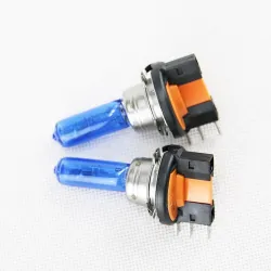 Auto-Halogenlampe - H15 - 6000K kaltweiß - 12V 15/55W - TFL - 2 Stück