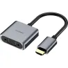 HDMI-kompatibler auf VGA-Adapter - Micro-USB - mit Video-/Audioleistung - 1080p