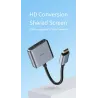HDMI-kompatibler auf VGA-Adapter - Micro-USB - mit Video-/Audioleistung - 1080p