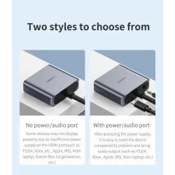 HDMI-kompatibler auf VGA-Adapter - Micro-USB - mit Video-/Audioleistung - 1080p