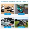 Solarpanel – 100 W – Dual 12 V/5 V USB – mit Controller – wasserdicht – Batterieladegerät