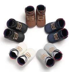 Baby leather first shoes - anti-slip - ankle lengthShoes