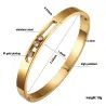 Elegantes Armband - mit verschiebbaren Strasssteinen - Edelstahl
