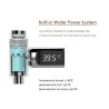 Water temperature meter - thermometer - LED LCD display - 360 degrees rotation - for shower / bathBathroom & Toilet