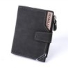 Klassische Retro-Brieftasche - Kartenhalter - mit Reißverschluss