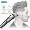 Kemei - professional hair trimmer - cordless - with digital LED displayHair trimmers