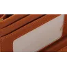 Elegante lange Retro-Brieftasche - mit Reißverschluss - ausgehöhltes Muster - Leder