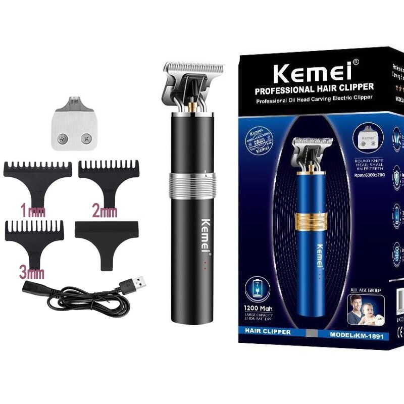 Kemei - Professioneller elektrischer Haarschneider - Rasieren / Schnitzen