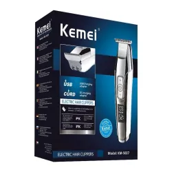Kemei - professional hair trimmer - cordless - with digital LED displayHair trimmers