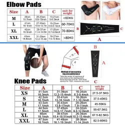 Knee / elbow protection pads - compression sleeve - sport / fitness / basketballSport & Outdoor