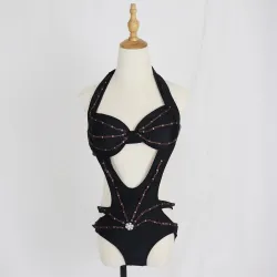 Sexy Party-Outfit - leuchtender Bikini - Pixel-LED - für Nachttanz / Maskeraden / Halloween