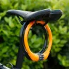Diebstahlsicheres Fahrradschloss - 4-stellige Codekombination - ringförmig