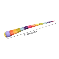 Regenbogenball - mit langem Schwanz - Handwurfspielzeug - Outdoor-Aktivitäten für Kinder