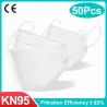 Face / mouth protective face masks - antibacterial - 3-ply - 4D design - FPP2 - KN95Mouth masks