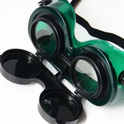 Schweißerbrille - Augenschutz - zweilagig - hochklappbar