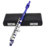 Professionelle Flöte - Piccolo - C-Klappe - Cupro Nickel - mit Tasche