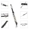 Professionelle Flöte - Piccolo - C-Klappe - Cupro Nickel - mit Tasche