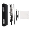 Professional flute - piccolo - C key - cupro nickel - with bagMusical Instruments