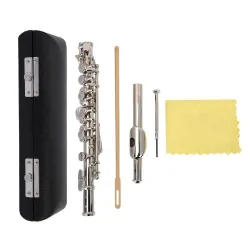 Professional flute - piccolo - C key - cupro nickel - with bagMusical Instruments