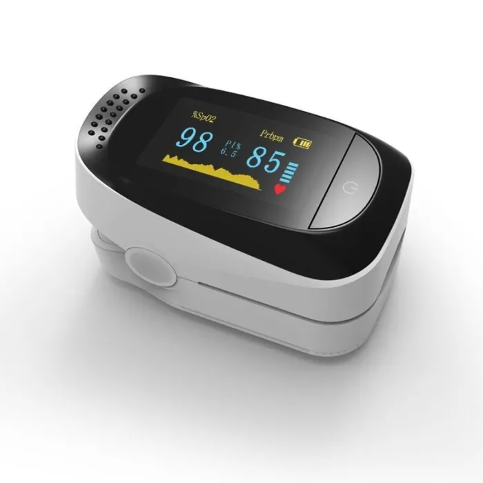 Fingerspitzen-Pulsoximeter – Blutsauerstoff-/Sättigungs-/Herzfrequenzmonitor – OLED