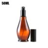 Sprühflasche aus Glas - Dunkelbraun - Sonnenschutz - Kosmetik-/Parfüm-Probenbehälter