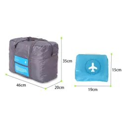 Reisetasche aus wasserdichtem Nylon - großes Fassungsvermögen - faltbar - Unisex