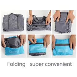 Reisetasche aus wasserdichtem Nylon - großes Fassungsvermögen - faltbar - Unisex
