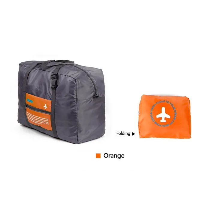 Reisetasche aus wasserdichtem Nylon - großes Fassungsvermögen - faltbar - Unisex