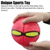 Flat flower shape - disc ball - flying UFO - with LED - throwing toyToys