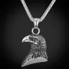 Adlerförmiger Anhänger mit Kette - Unisex - Edelstahl