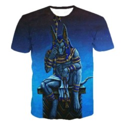 Classic short sleeve t-shirt - with Egyptian Pharaoh printedT-shirts