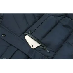 Dicke warme Winterjacke mit Kapuze