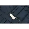 Dicke warme Winterjacke mit Kapuze