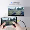 USB C HDMI cable Type-C to HDMI - Thunderbolt 3 - converter - adapter - 4K 60Hz - for MacBook / Huawei Mate 30 40 ProCables
