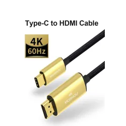 USB C HDMI cable Type-C to HDMI - Thunderbolt 3 - converter - adapter - 4K 60Hz - for MacBook / Huawei Mate 30 40 ProCables