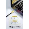 USB C HDMI cable Type-C to HDMI - Thunderbolt 3 - converter - adapter - 4K 60Hz - for MacBook / Huawei Mate 30 40 ProCables