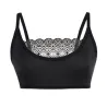 Sexy wireless bra - short top - with laceLingerie