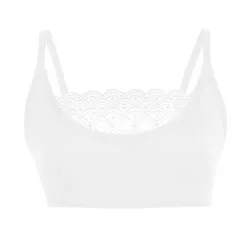 Sexy wireless bra - short top - with laceLingerie