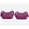 Fashionable shoulder bag - with zipper - large capacity - nylon - waterproofBags